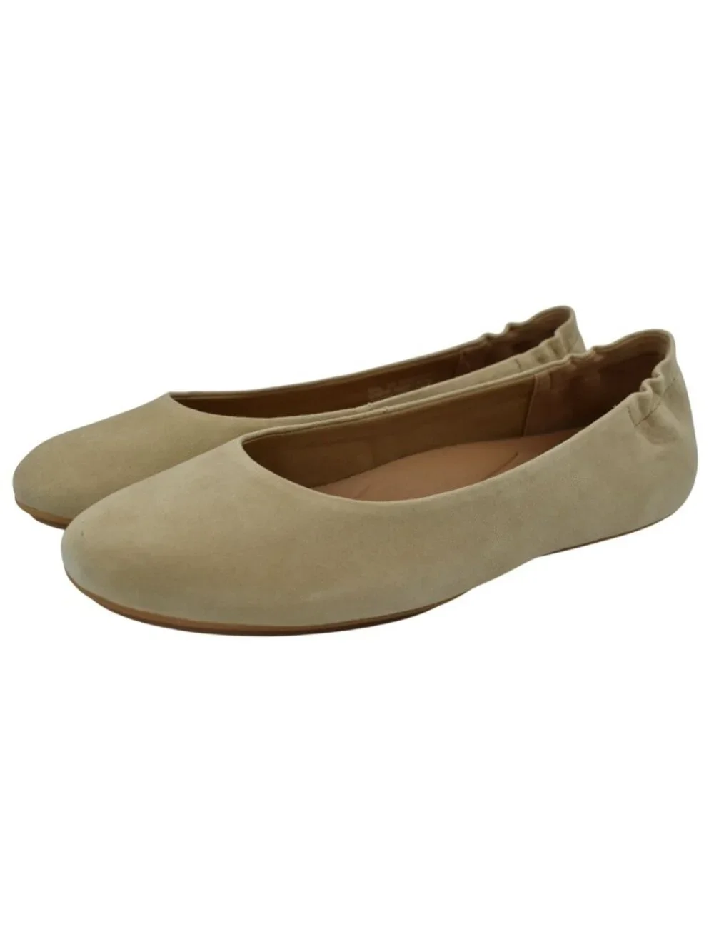 Dansko Womens Size EU 39 US 8.5-9 Mollie Sand Suede Ballet Flats‎ Shoes